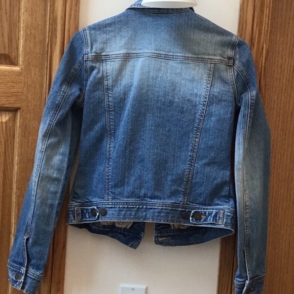 Hollister Surf 1972 Blue Long Sleeve Collared Denim Jacket Size Medium - Picture 5 of 16